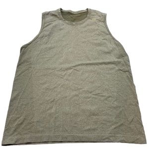 Lululemon | olive green sleeveless tank top
